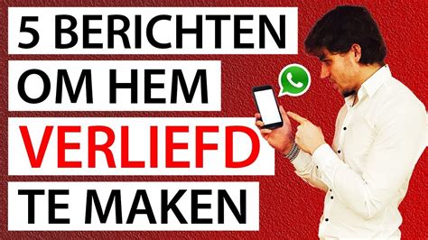 hoe maak ik hem verliefd|Flirten via WhatsApp, SMS & Chat: 17 Simpele tips